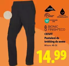 Crivit - Pantaloni Da Trekking Da Uomo Crivit - Pantaloni Da Trekking Da Uomo