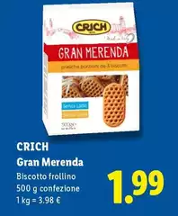 Crich - Gran Merenda Crich - Gran Merenda