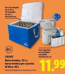 Crivit - Borsa Termica Crivit - Borsa Termica