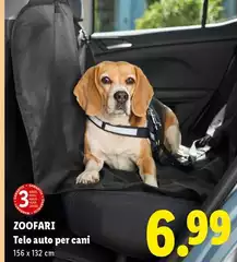 Zoofari - Telo Auto Per Cani Zoofari - Telo Auto Per Cani