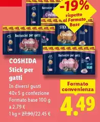 Coshida - Stick Per Gatti Coshida - Stick Per Gatti
