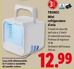 Tronic Mini Refrigeratore D'Aria Tronic Mini Refrigeratore D'Aria