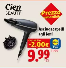 Cien - Asciugacapelli Agli Ioni Cien - Asciugacapelli Agli Ioni