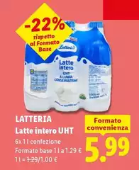 Latteria - Latte Intero UHT