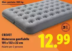 Crivit - Materasso Gonfiabile Crivit - Materasso Gonfiabile