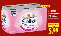 Scottex - Carta Igienica L'Originale Scottex - Carta Igienica L'Originale