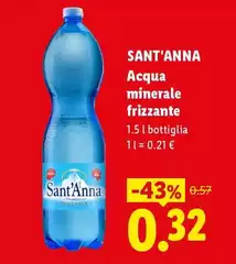 Sant'anna - Acqua Minerale Frizzante Sant'anna - Acqua Minerale Frizzante