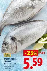 Gastronomia Di Mare - Orata Eviscerata
