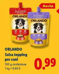 Orlando - Salsa Topping Per Cani Orlando - Salsa Topping Per Cani