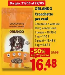 Orlando - Crocchette Per Cani Orlando - Crocchette Per Cani