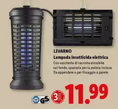 Livarno - Lampada Insetticida Elettrica Livarno - Lampada Insetticida Elettrica
