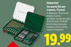 Parkside - Set Punte/Bit Per Trapano Parkside - Set Punte/Bit Per Trapano