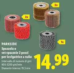 Parkside - Spazzola O Set Spazzole Per Levigatrice A Rullo Parkside - Spazzola O Set Spazzole Per Levigatrice A Rullo