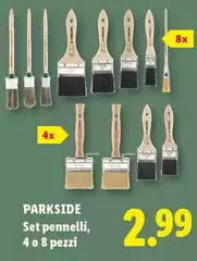 Parkside - Set Pennelli Parkside - Set Pennelli