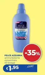 Felce Azzurra - Ammorbidente Concentrato 40 Lavaggi