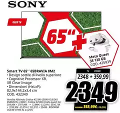Sony - Smart Tv 65" 65bravia 8m2