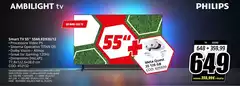 Philips - Smart Tv 55" 55A2 Lbv65d70