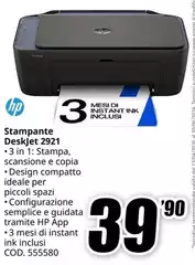 HP - Stampante Deskjet 2921 HP - Stampante Deskjet 2921