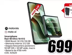Motorola - Smartphone Razr 60 Ultra 16+512 Motorola - Smartphone Razr 60 Ultra 16+512