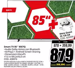 Samsung - Smart Tv 85" 85E7Q