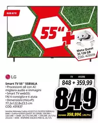LG - Smart Tv 55" 55b56la