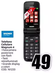 Brondi - Telefono Cellulare Magnum 4 Brondi - Telefono Cellulare Magnum 4