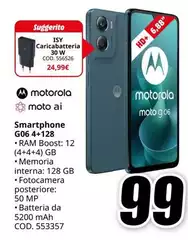 Motorola - Cartabatteria 30 W Motorola - Cartabatteria 30 W