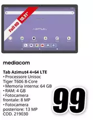 Mediacom - Tab Azimut4 4+64 Lte
