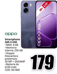 Oppo - Smartphone Android A6K 4+256 Oppo - Smartphone Android A6K 4+256