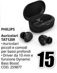 Philips - Auricolari TAT1209 Philips - Auricolari TAT1209