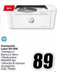 HP - Stampante Laser M110W HP - Stampante Laser M110W