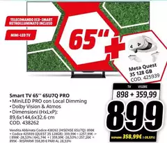 Samsung - Smart Tv 65" 65U70 PRO
