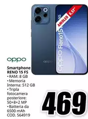Oppo - Smartphone 15 F5 Reno