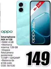 Oppo - Smartphone A6X 4+128