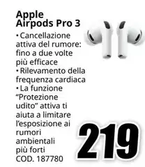 Apple - Airpods Pro 3 Apple - Airpods Pro 3