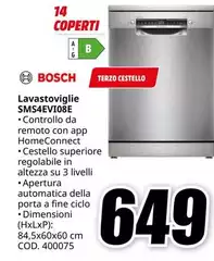 Bosch - Lavastoviglie SMS4EV0E0E