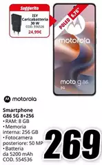 Motorola - Smartphone G86 5g 8+256