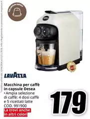 Lavazza - Macchina Per Caffè In Capsule Desea Lavazza - Macchina Per Caffè In Capsule Desea