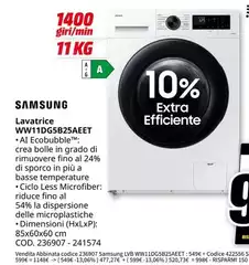 Samsung - Lavatrice WW11DGSB25AEET