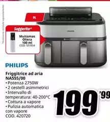 Philips - Friggitrice Ad Aria NA55S/00