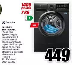 Electrolux - Lavatrice Ew6s326abl