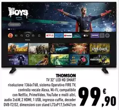 Thomson - Tv 32" Led Hd Smart