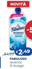 Fabuloso - Lavatrice 31 Lavaggi Fabuloso - Lavatrice 31 Lavaggi