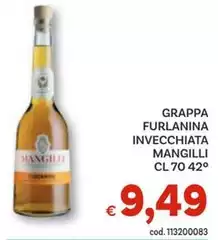 Grappa Furlanina Invecchiata