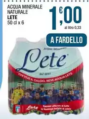 Lete - Acqua Minerale Naturale Lete - Acqua Minerale Naturale