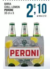Peroni - Birra Chill Lemon Peroni - Birra Chill Lemon