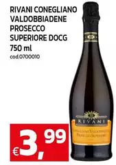 Rivani -  Conegliano Valdobbiadene Prosecco Superiore DOCG