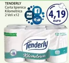 Tenderly - Carta Igienica Kilometrica Tenderly - Carta Igienica Kilometrica