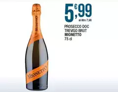 Mionetto - Prosecco DOC Treviso Brut