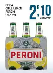 Peroni - Birra Chill Lemon Peroni - Birra Chill Lemon